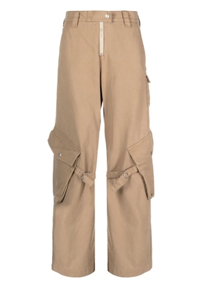 Acne Studios cotton cargo trousers - Neutrals