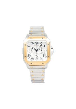 Cartier Santos Chronograph 45mm - Silver