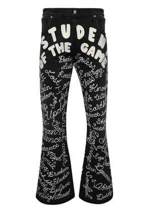 EARTHLING VIP Student bootcut jeans - Black