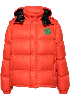 Moncler Cyclone 2-in-1 padded jacket - Orange