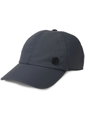 Maison Michel Tiger appliqué-logo baseball cap - Grey