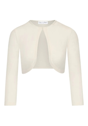 Oscar de la Renta three-quarter sleeves bolero - Neutrals