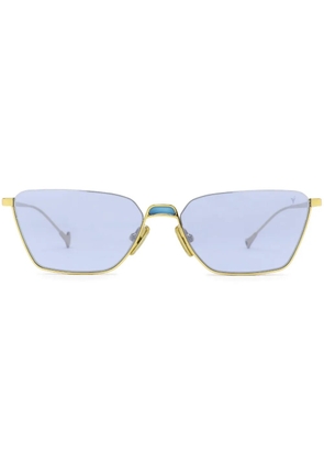 Eyepetizer Kanda rectangle-frame sunglasses - Gold