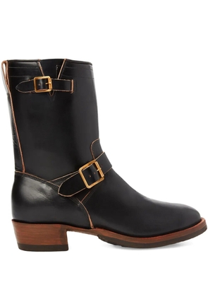 Ralph Lauren RRL buckle-embellished biker boots - Black