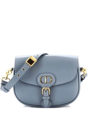 Christian Dior Pre-Owned Bobby Flap Bag Leather Medium crossbody bag - Blue