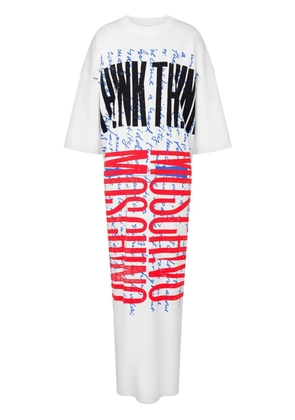 Moschino maxi T-shirt dress - White