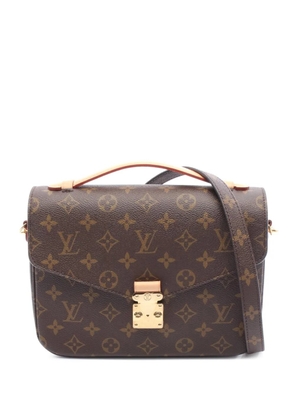 Louis Vuitton Pre-Owned 2020 Monogram Pochette Metis satchel - Brown