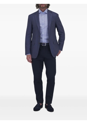 Canali checked blazer - Blue
