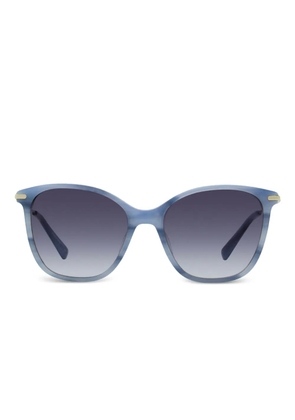 Longchamp butterfly-frame sunglasses - Blue