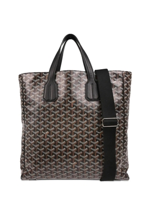 Goyard Pre-Owned logo-printed tote bag - Black