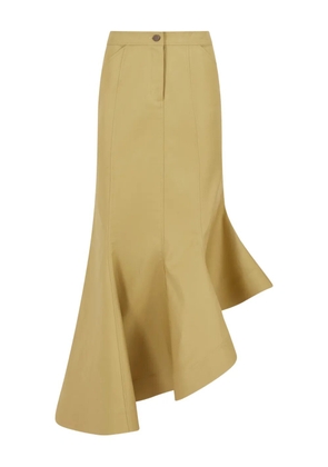 Rosie Assoulin Wave asymmetric skirt - Green