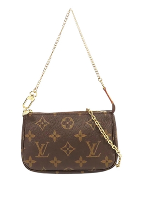 Louis Vuitton Pre-Owned 2022 Monogram Mini Pochette Accessoires handbag - Brown