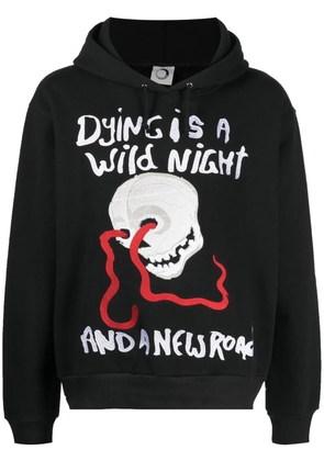 Endless Joy Wild Night cotton hoodie - Black