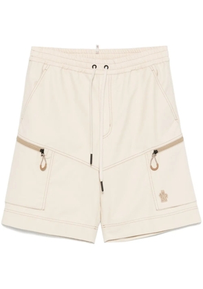 Moncler Grenoble drawstring cargo shorts - Neutrals