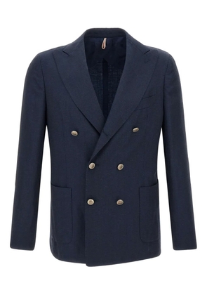 Santaniello double-breasted blazer - Blue