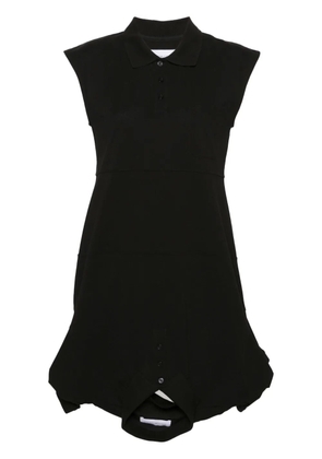 Viktor & Rolf Upside Down polo shirt dress - Black