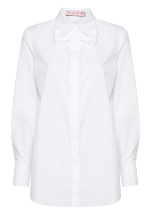 Valentino Garavani bow-detailed shirt - White