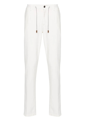 Eleventy jersey cotton-blend trousers - White