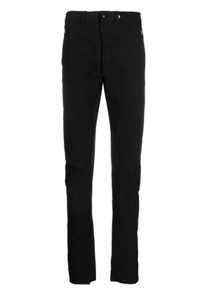 Isaac Sellam Experience logo-plaque tapered trousers - Black