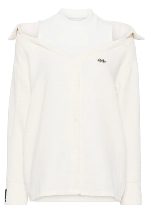 Musium Div. layered tank top shirt - Neutrals