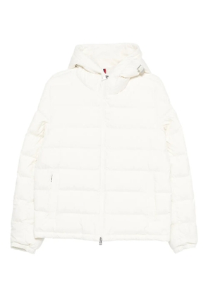 Moncler hooded quilted jacket - Neutrals