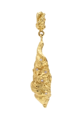ELHANATI 18kt yellow gold Rock diamond earring