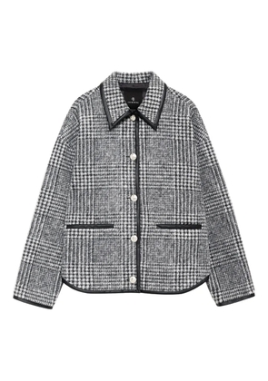 ANINE BING check-pattern jacket - Black