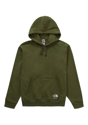 Supreme x The North Face hand-warmer pouch hoodie - Green
