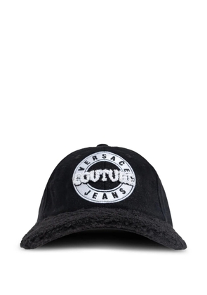 Versace Jeans Couture logo-patch hat - Black
