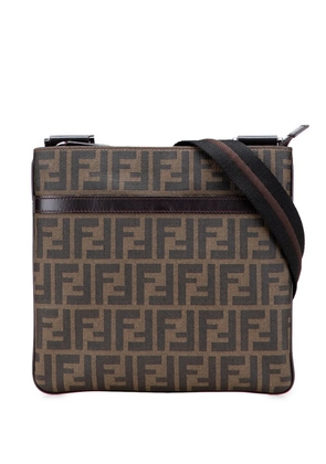 Fendi Pre-Owned 2010-2025 Zucca Coated Canvas crossbody bag - Brown