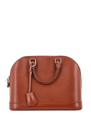 Louis Vuitton Pre-Owned Alma Handbag Epi Leather PM satchel - Brown