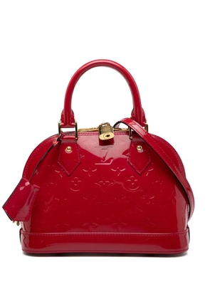 Louis Vuitton Pre-Owned 2013 Monogram Vernis Alma BB satchel - Red