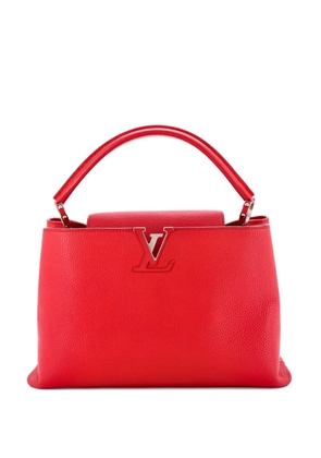 Louis Vuitton Pre-Owned Capucines Bag Leather MM satchel - Red