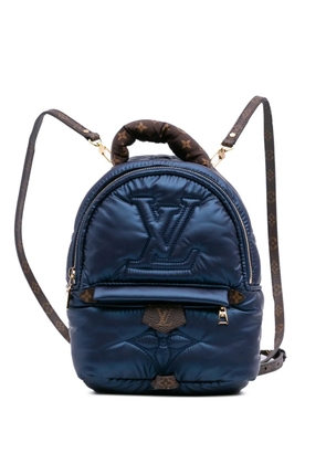 Louis Vuitton Pre-Owned 2021-2023 Monogram Econyl Pillow Mini Palm Springs backpack - Blue