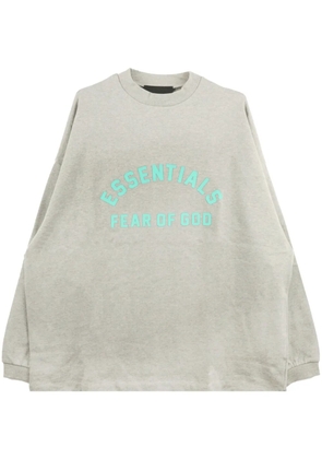 FEAR OF GOD ESSENTIALS logo-print cotton sweatshirt - Grey