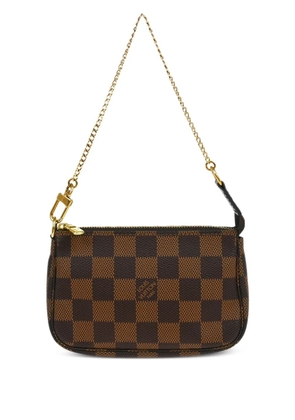 Louis Vuitton Pre-Owned 2019 Mini Pochette Accessoires handbag - Brown