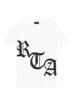RTA Old English logo T-shirt - White
