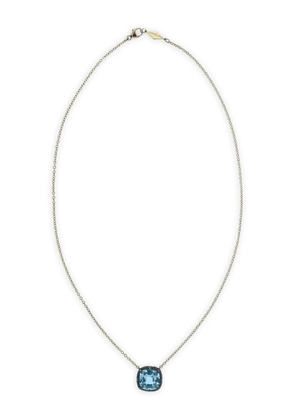 FRED LEIGHTON 18K yellow gold topaz necklace