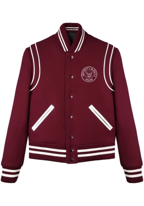 Sporty & Rich logo embroidered varsity jacket
