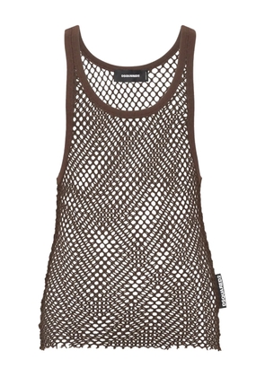DSQUARED2 Vagatore tank top - Brown