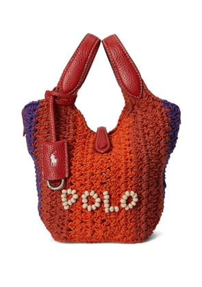 Polo Ralph Lauren Polo Play crochet tote bag - Red