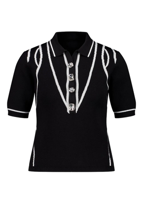 VAILLANT STUDIO short-sleeve top - Black