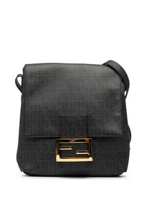 Fendi Pre-Owned 2010-2025 Zucchino Spalmati crossbody bag - Black