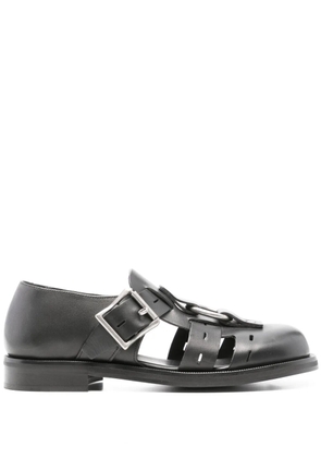 Martine Rose Bondage Belt sandals - Black