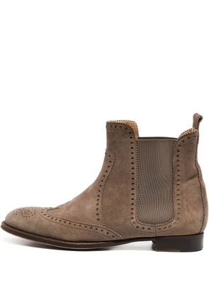 Hermès Pre-Owned Brighton ankle boots - Brown