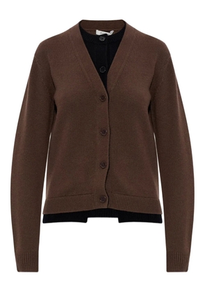 JW Anderson button-front wool cardigan - Brown