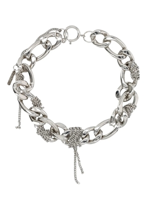 Justine Clenquet chain-link choker - Silver