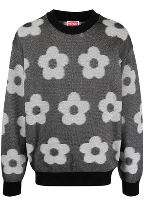 Kenzo Flower Spot cotton sweatshirt - Black