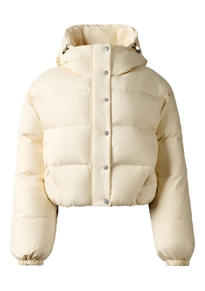 Perfect Moment cropped puffer jacket - Neutrals