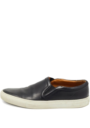 Givenchy Pre-Owned leather slip-on sneakers - Black